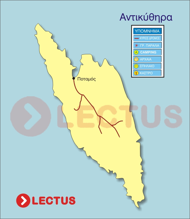 Map - Antikythera