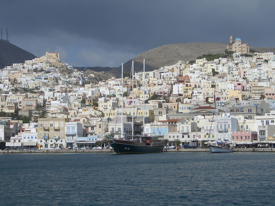 Syros Sea & Mountain | Cyclades | Golden Greece